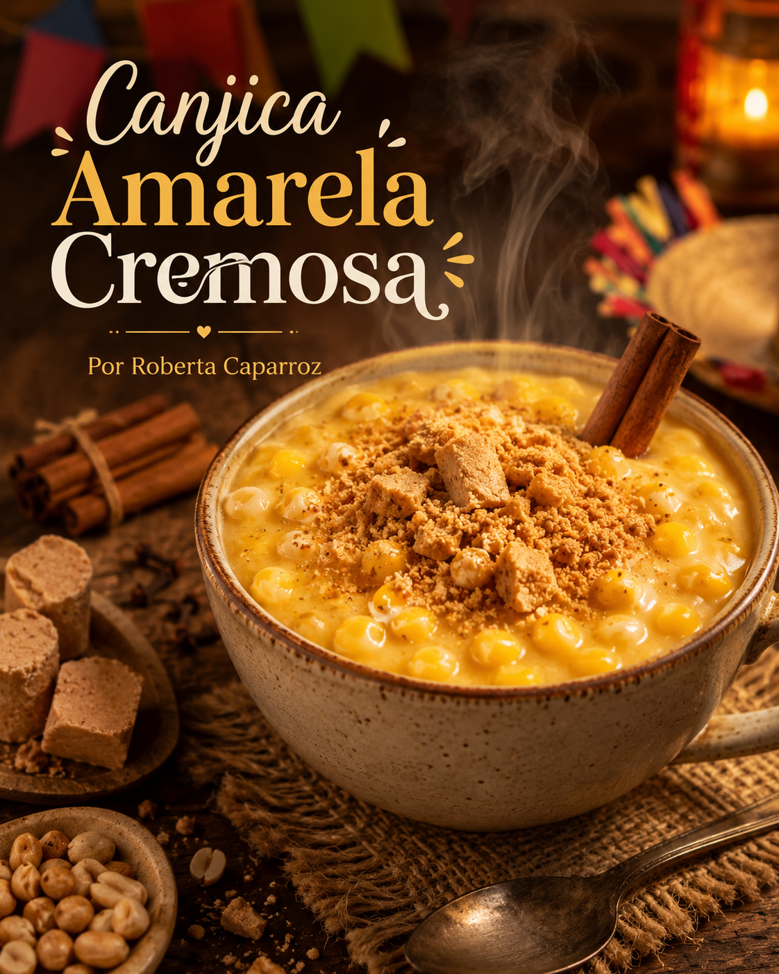 Canjica Amarela Cremosa