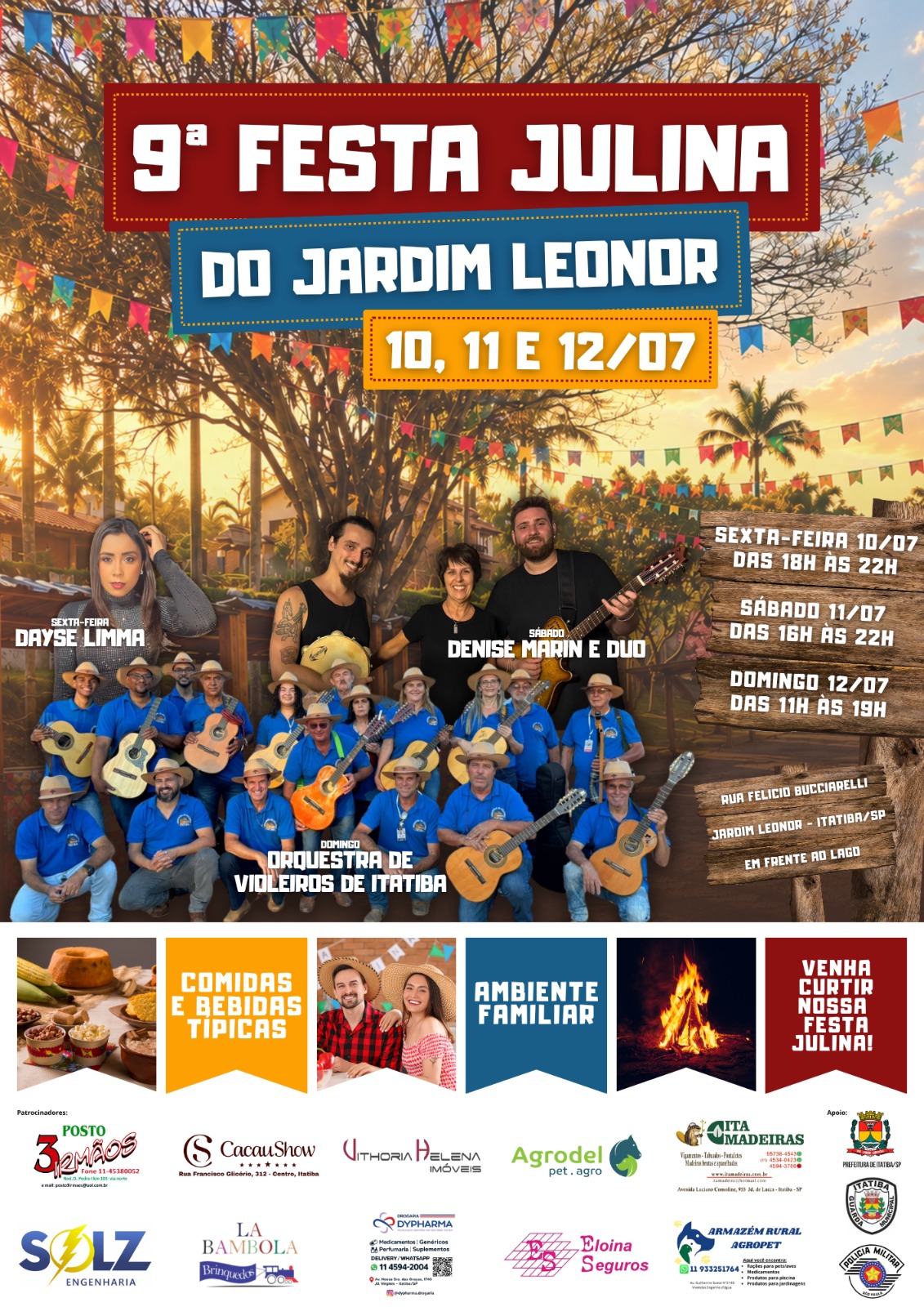 9ª  Festa Julina do Leonor: uma tradição construída pela união dos moradores